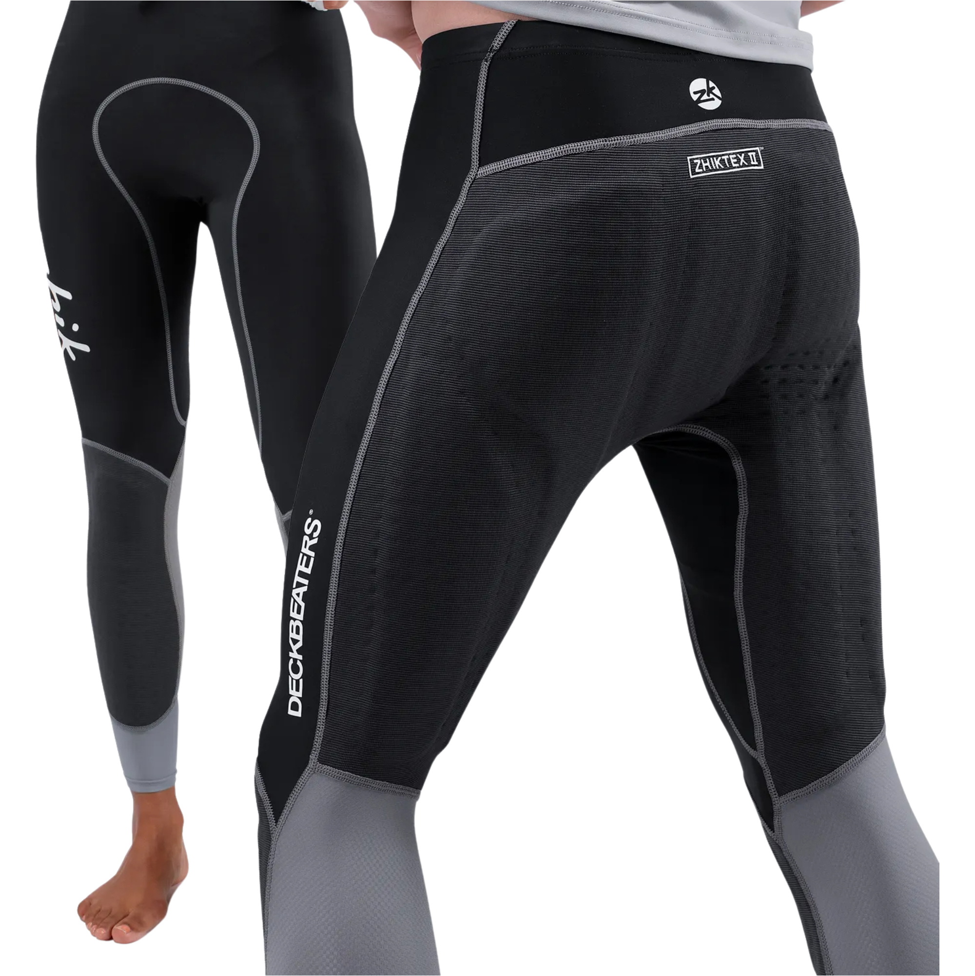 2025 Zhik Deckbeater Padded Pants PNT-0075-U-BLK - Black